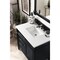 James Martin Vanities Brittany 36in Single Vanity, Black Onyx w/ 3 CM White Zeus Quartz Top 650-V36-BKO-3WZ - alternate 4